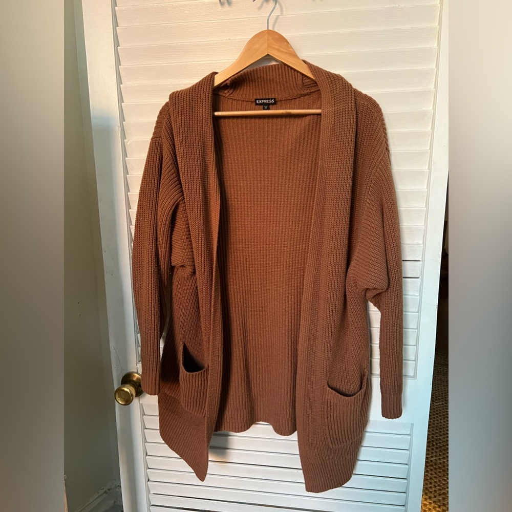 Express over sized cardigan